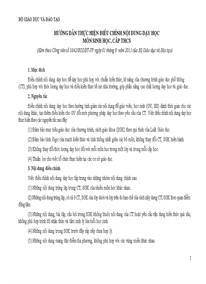 image for page Chương trình giảm tải môn Sinh học