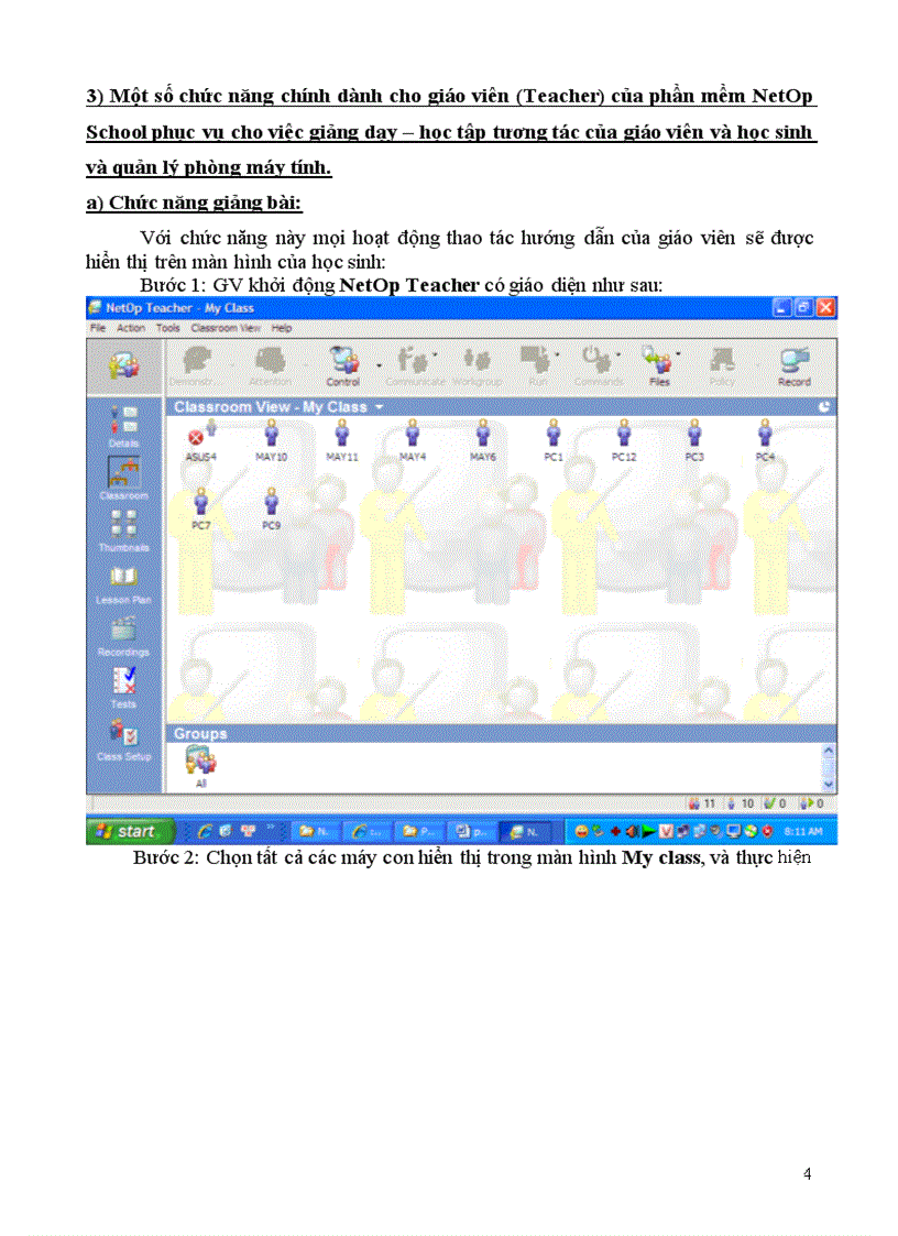 image for page Chương trình netop school 5 xx