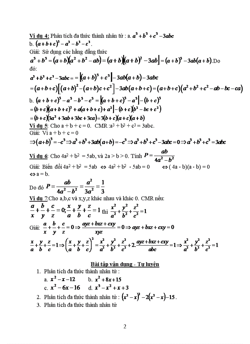 image for page Chuyen de BD TOAN THCS