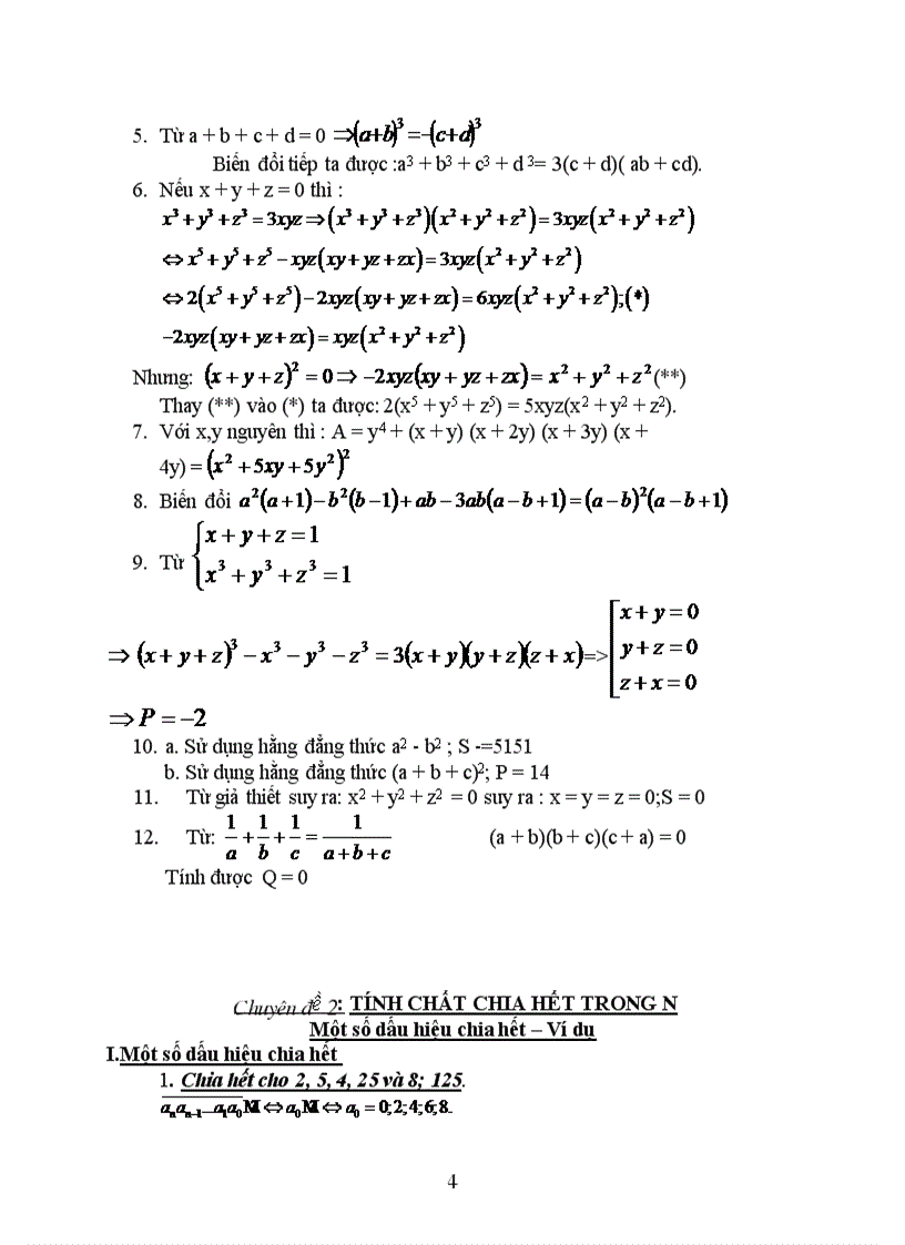 image for page Chuyen de BD TOAN THCS