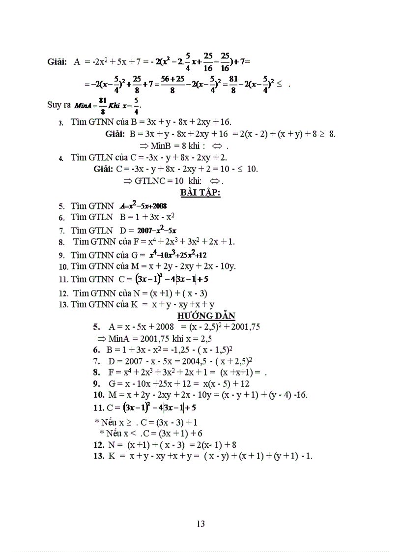 image for page Chuyen de BD TOAN THCS