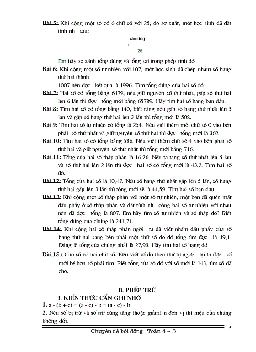 image for page Chuyên đề Bồi dưỡng HSG4 5 phần 1