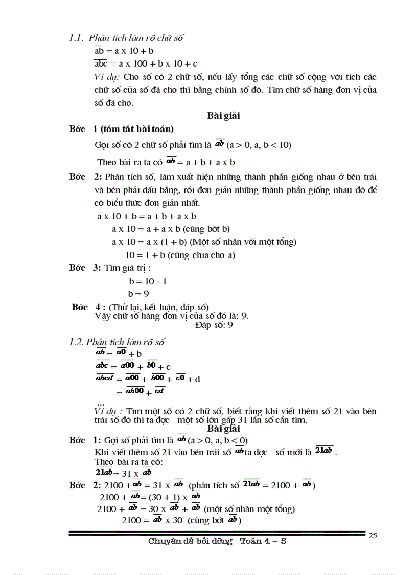 image for page Chuyên đề Bồi dưỡng HSG4 5 phần 1