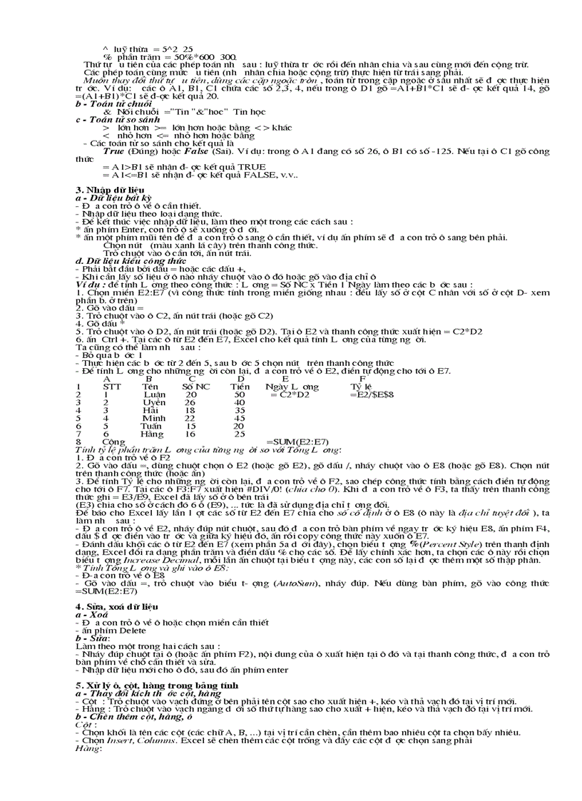 image for page Chuyên đè Excel