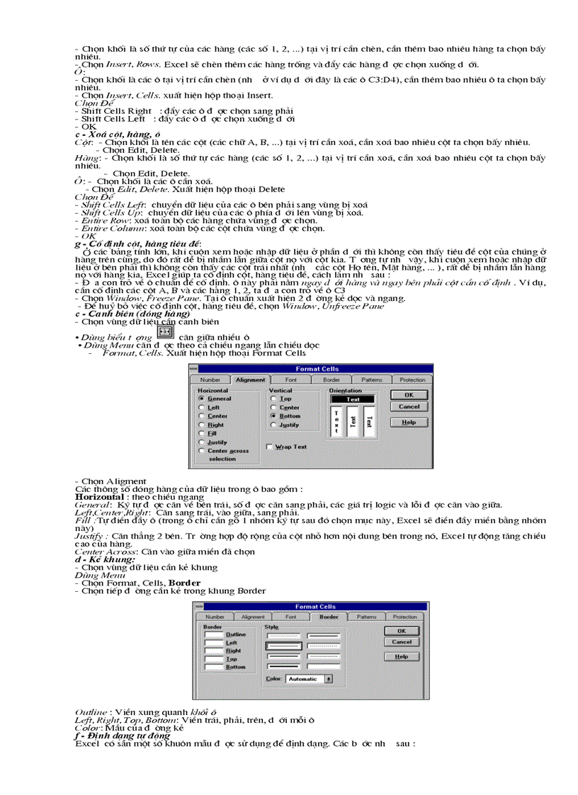 image for page Chuyên đè Excel