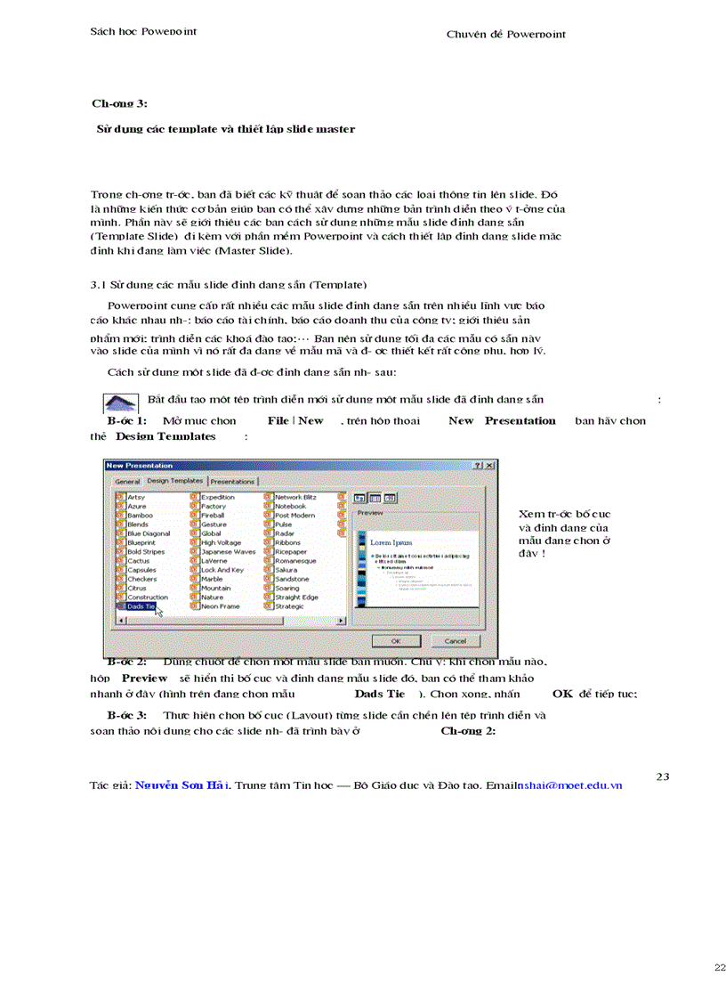 image for page Chuyên đề Power Point