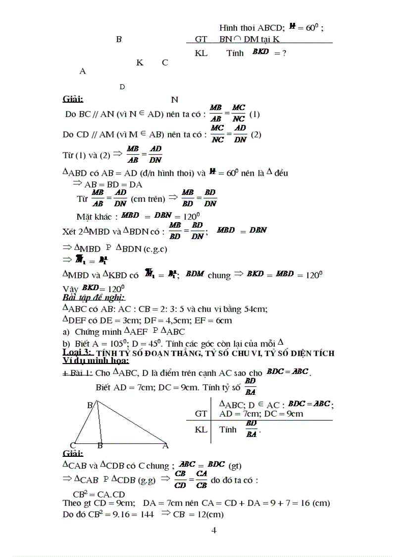 image for page Chuyên đề tam giác đồng dạng