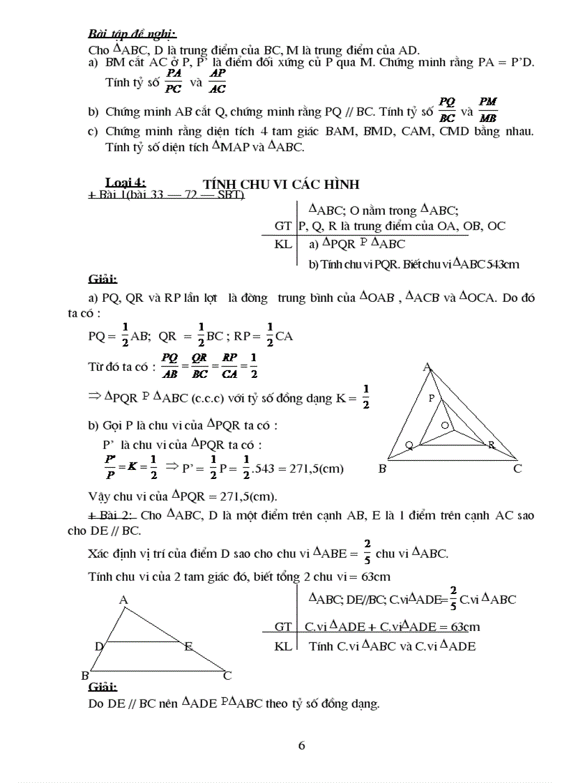 image for page Chuyên đề tam giác đồng dạng