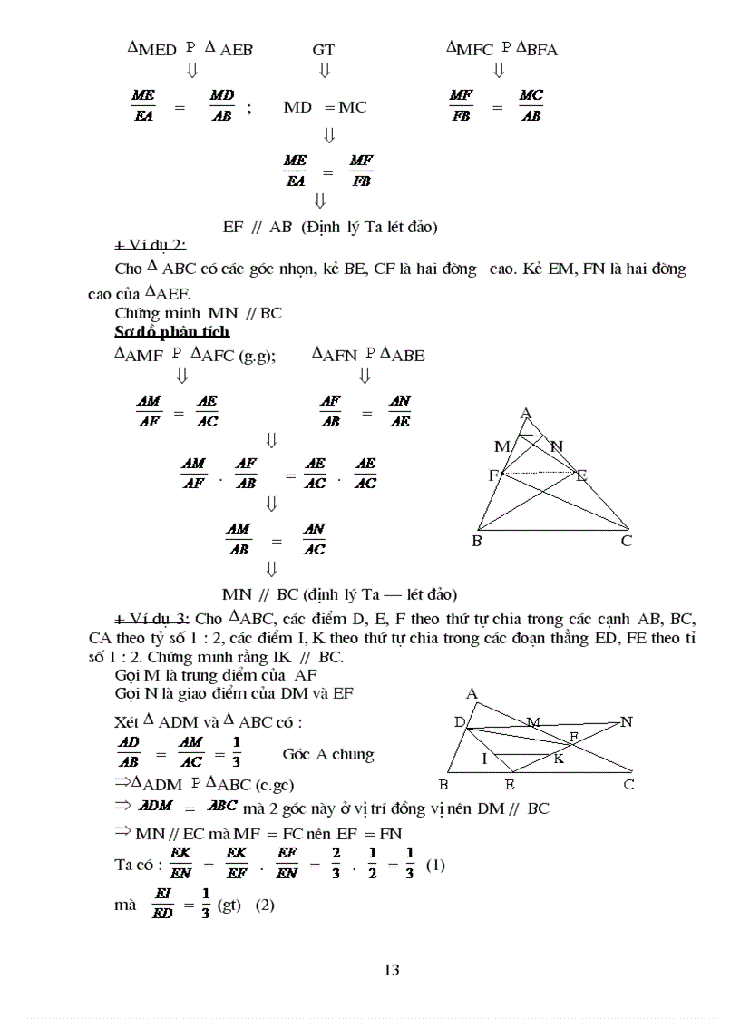 image for page Chuyên đề tam giác đồng dạng