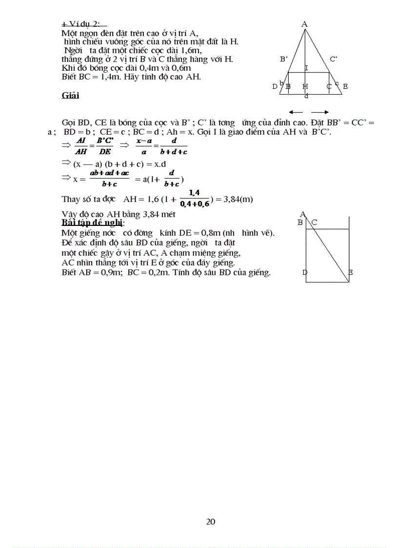 image for page Chuyên đề tam giác đồng dạng