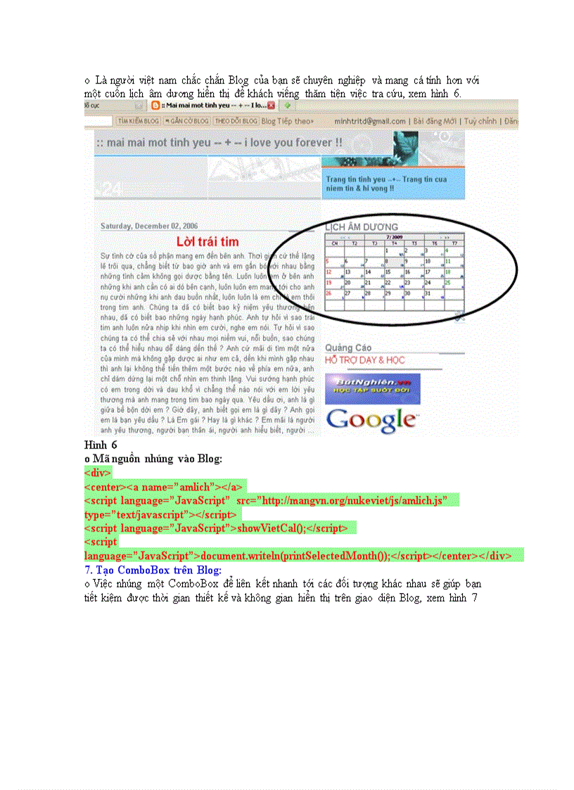 image for page Code trang trí website