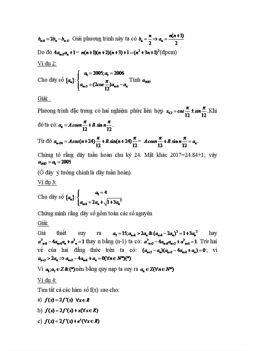 image for page Công cụ giải quyết một số bài toán về dãy số của thầy Phí Văn Dương