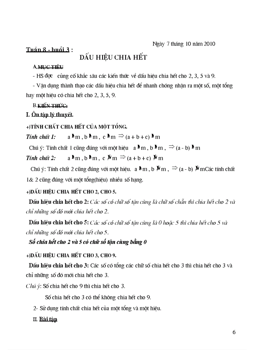 image for page Dạy thêm toán 6