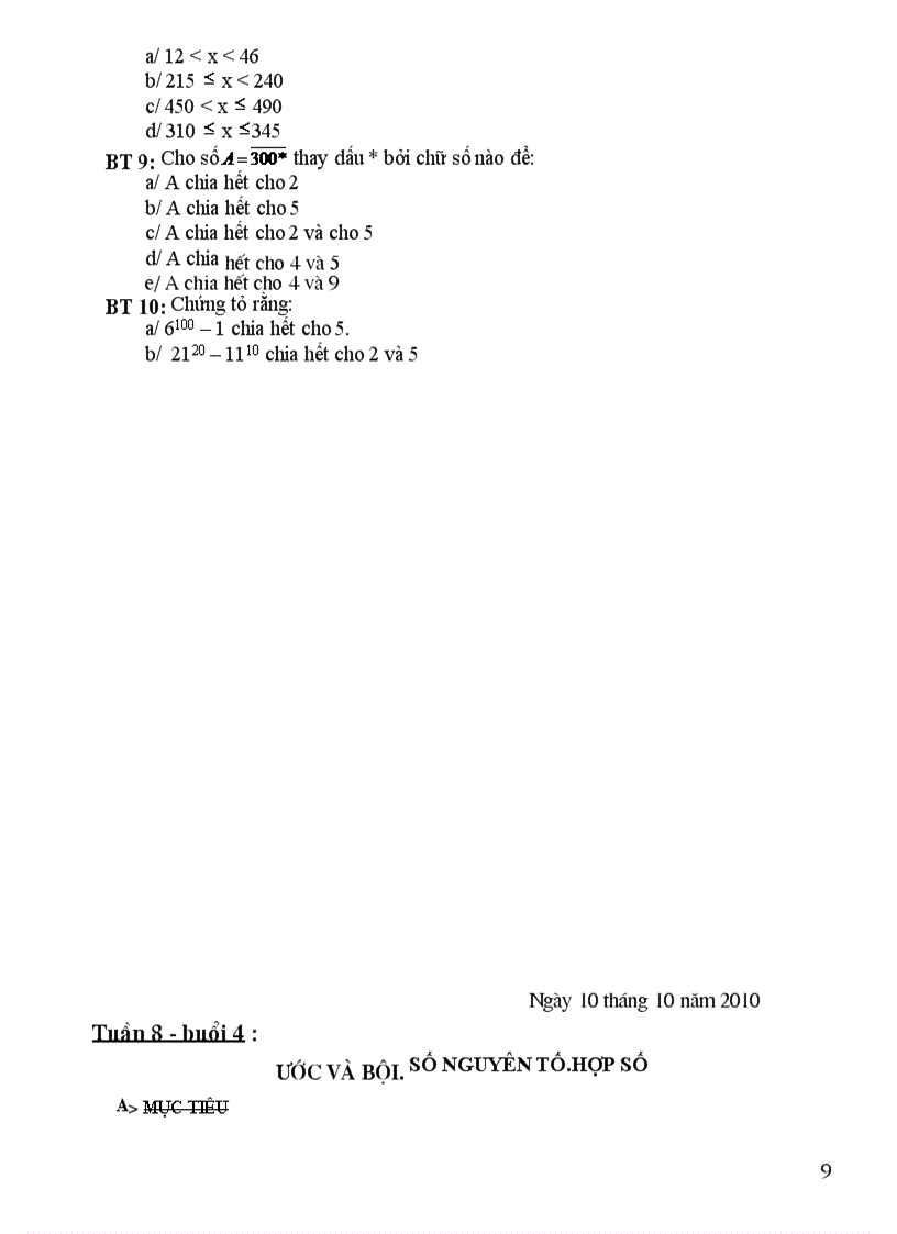 image for page Dạy thêm toán 6