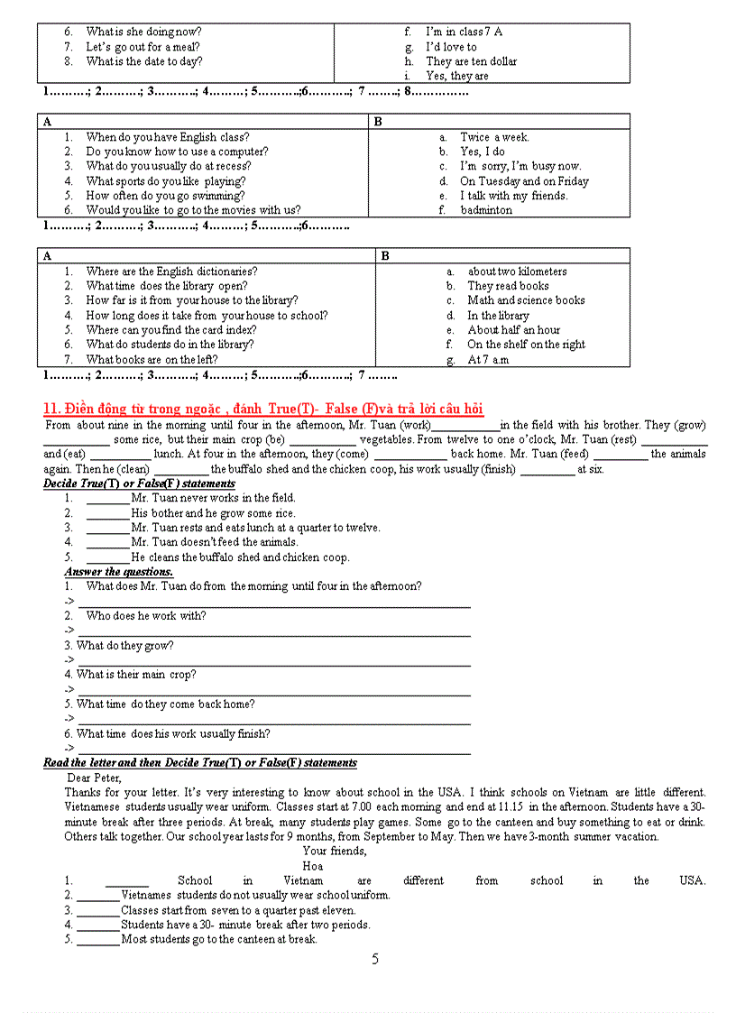 image for page ĐỀ CƯƠNG ÔN TẬP ANH 7 HK I new