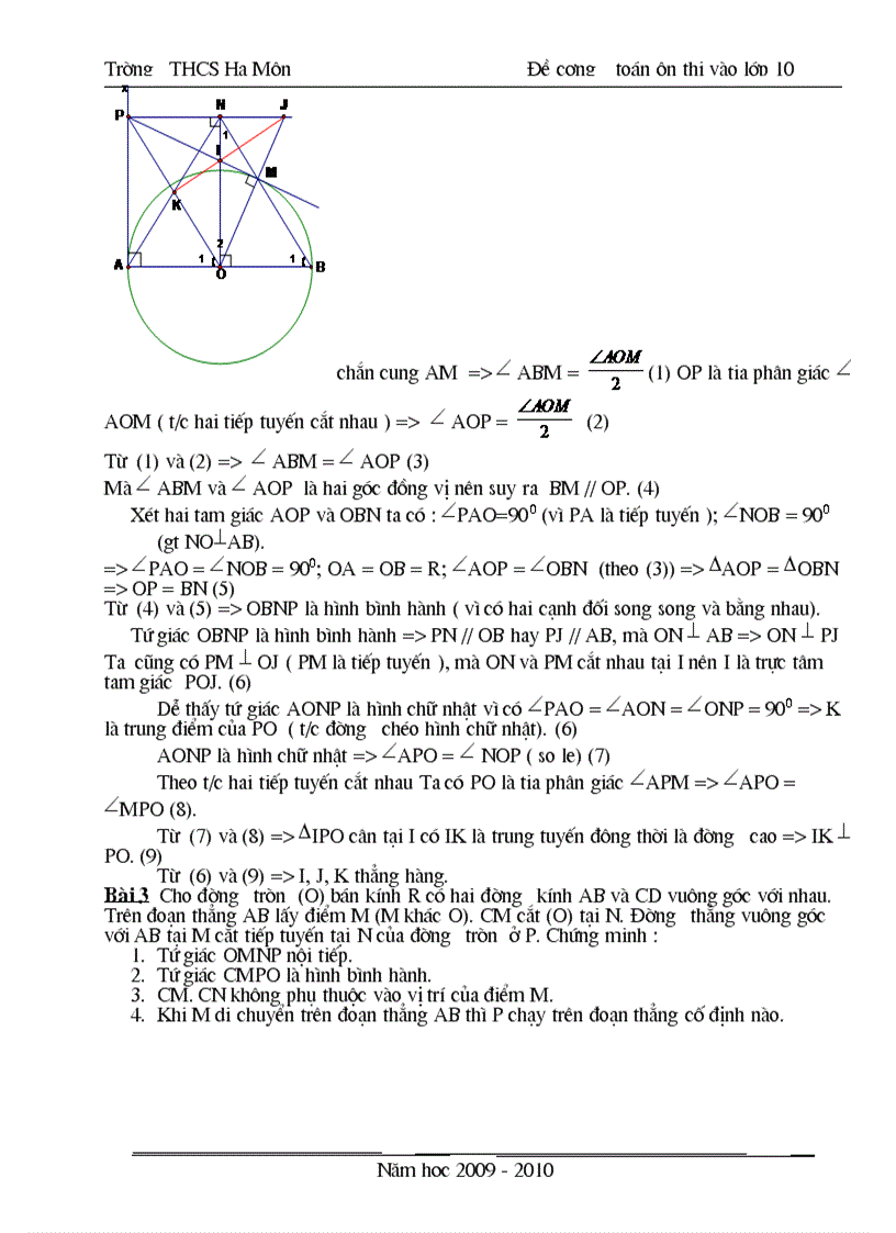 image for page Đề cương ôn tập toán 9 09 10