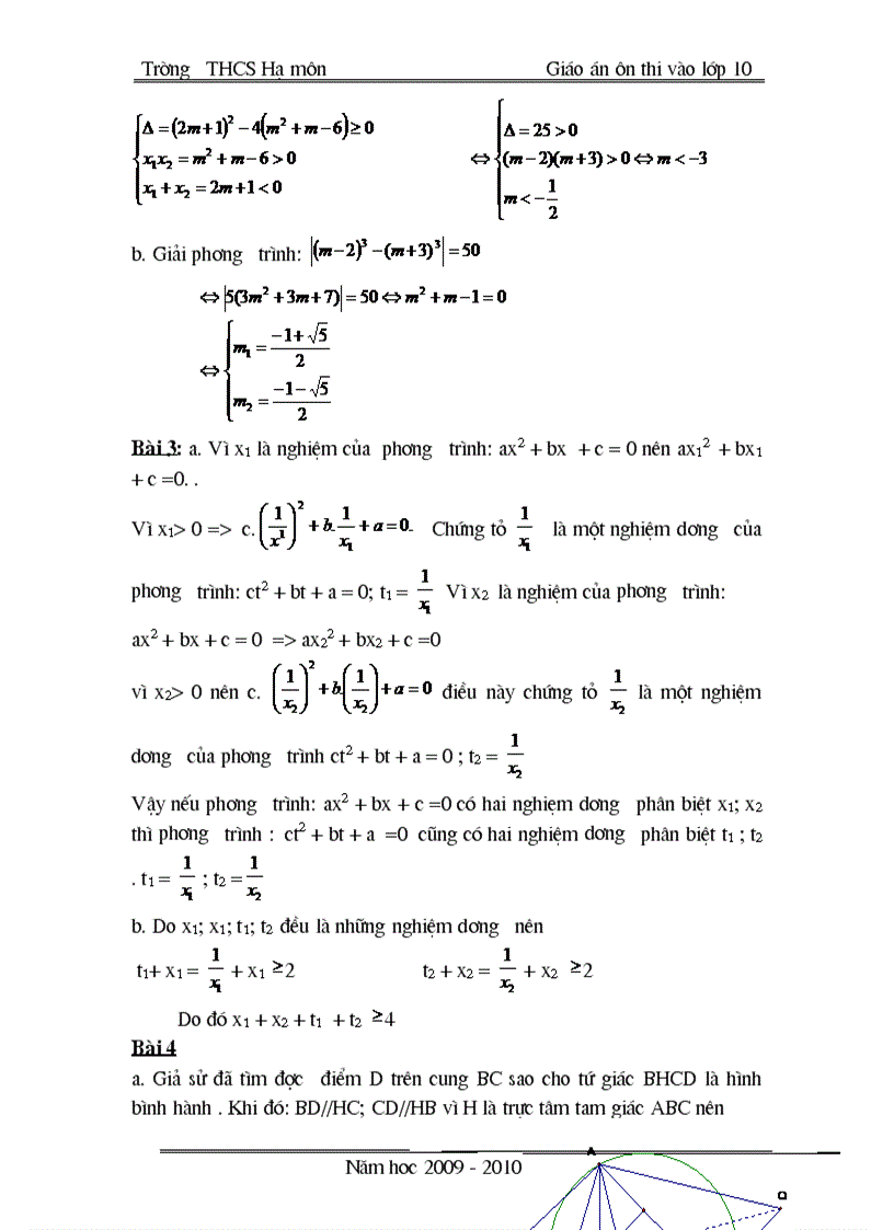 image for page Đề cương ôn tập toán 9 09 10