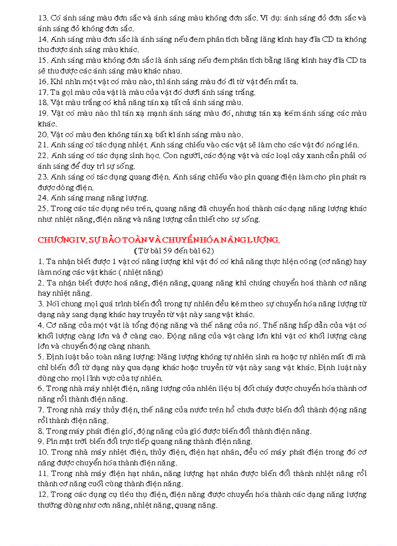 image for page Đề cương ôn tập Vật lý 9 Hay