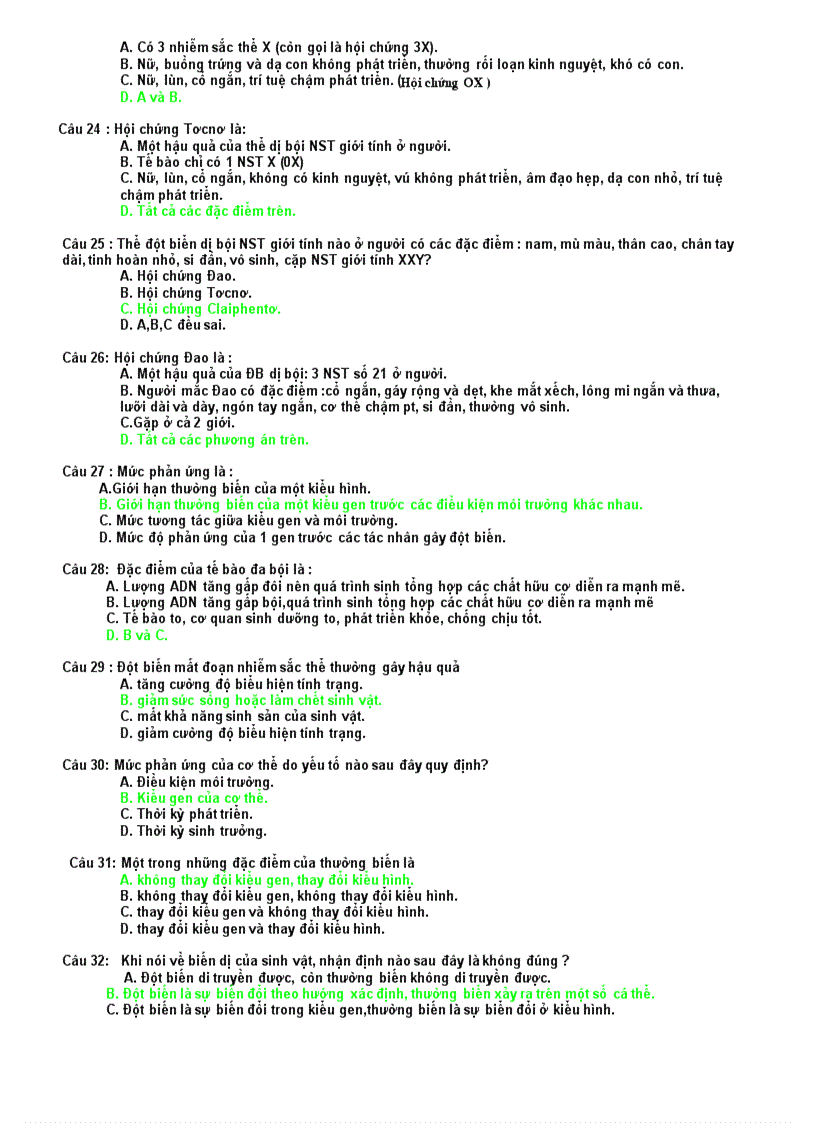 image for page Đề cương ôn thi tốt nghiệp sinh học