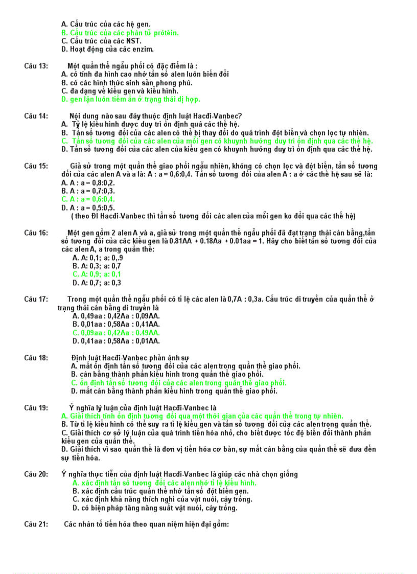 image for page Đề cương ôn thi tốt nghiệp sinh học