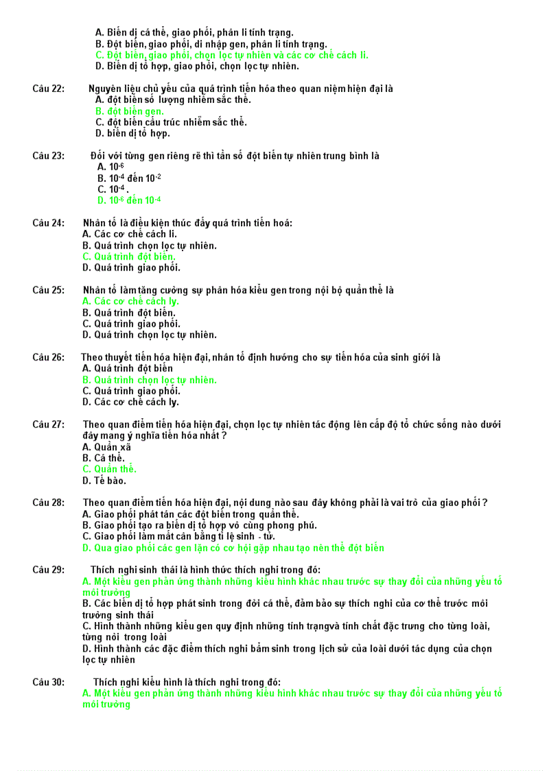 image for page Đề cương ôn thi tốt nghiệp sinh học