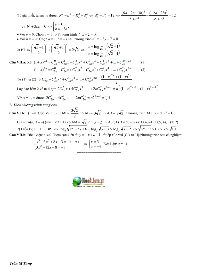 image for page De thi thu DH toan so 5