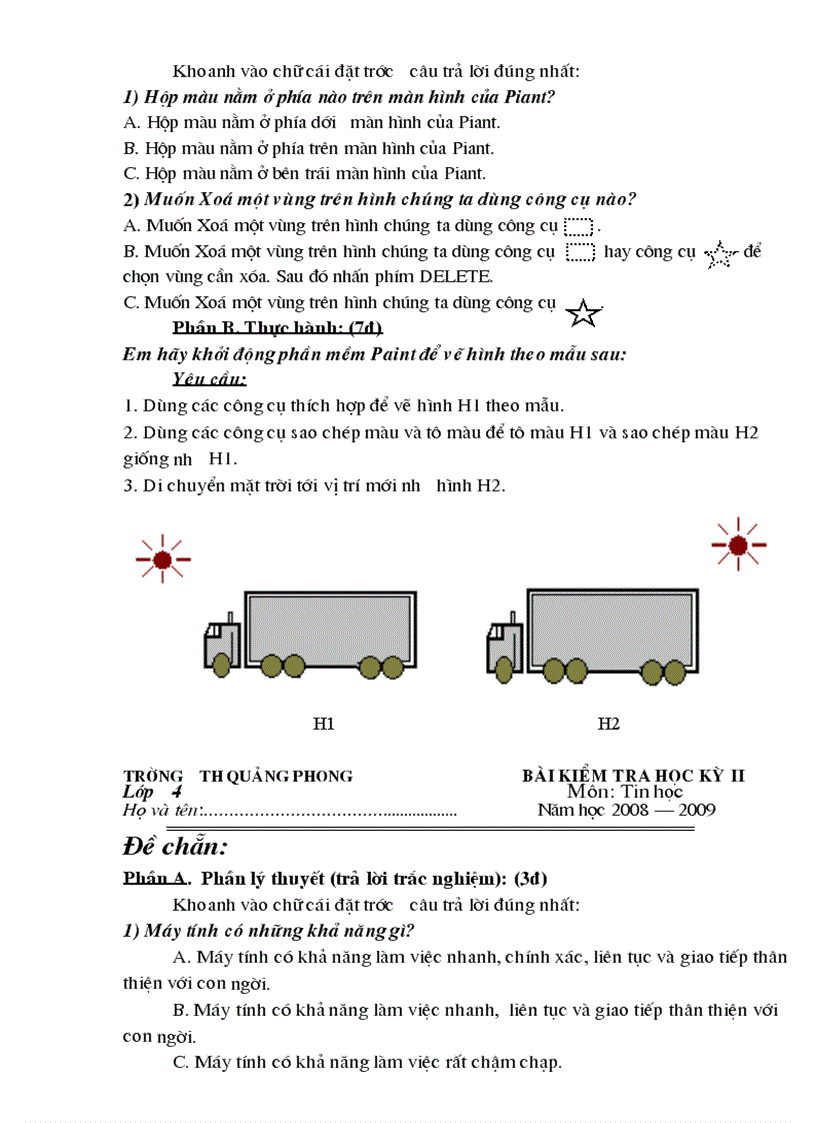image for page Đề thi Tin học