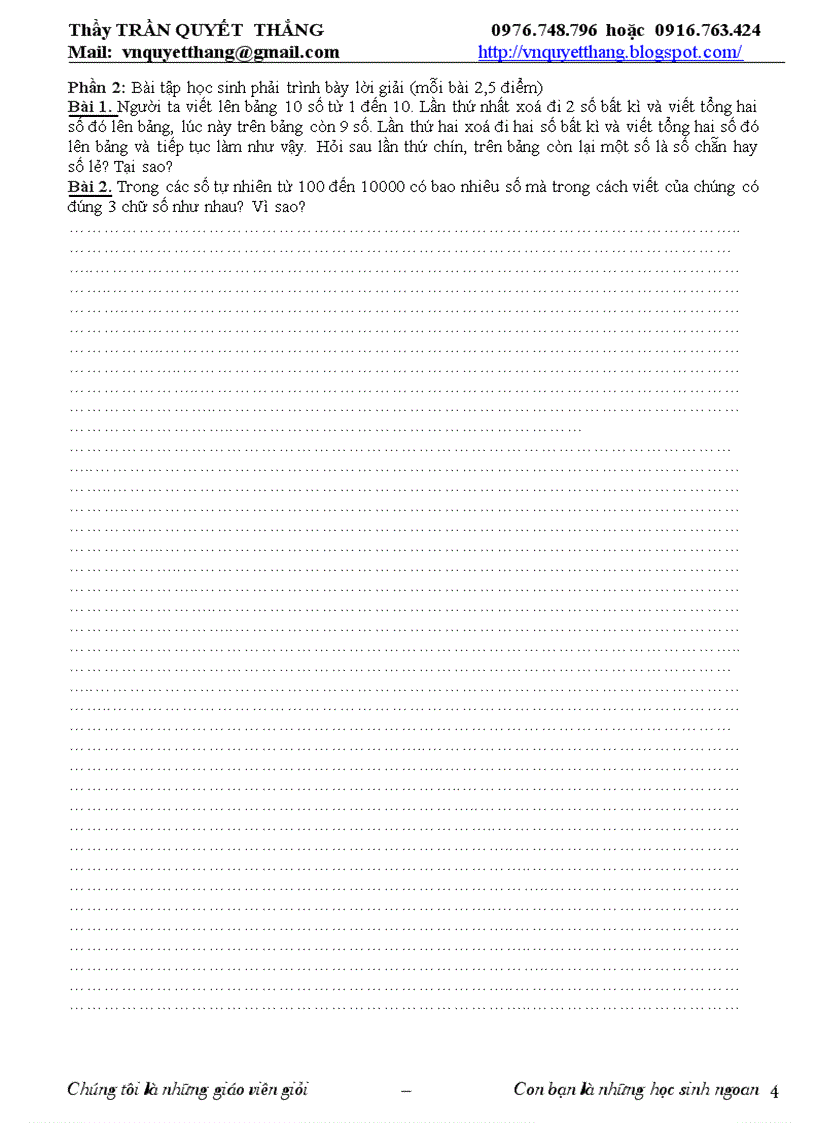 image for page Đề thi và đáp án lớp 6 trường AMS