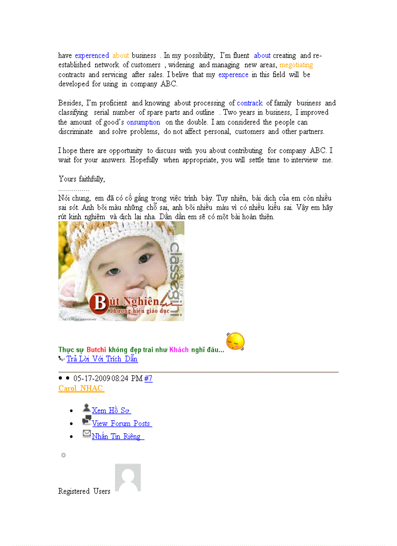 image for page Dịch hoặc viết một đơn xin việc bằng tiếng Anh