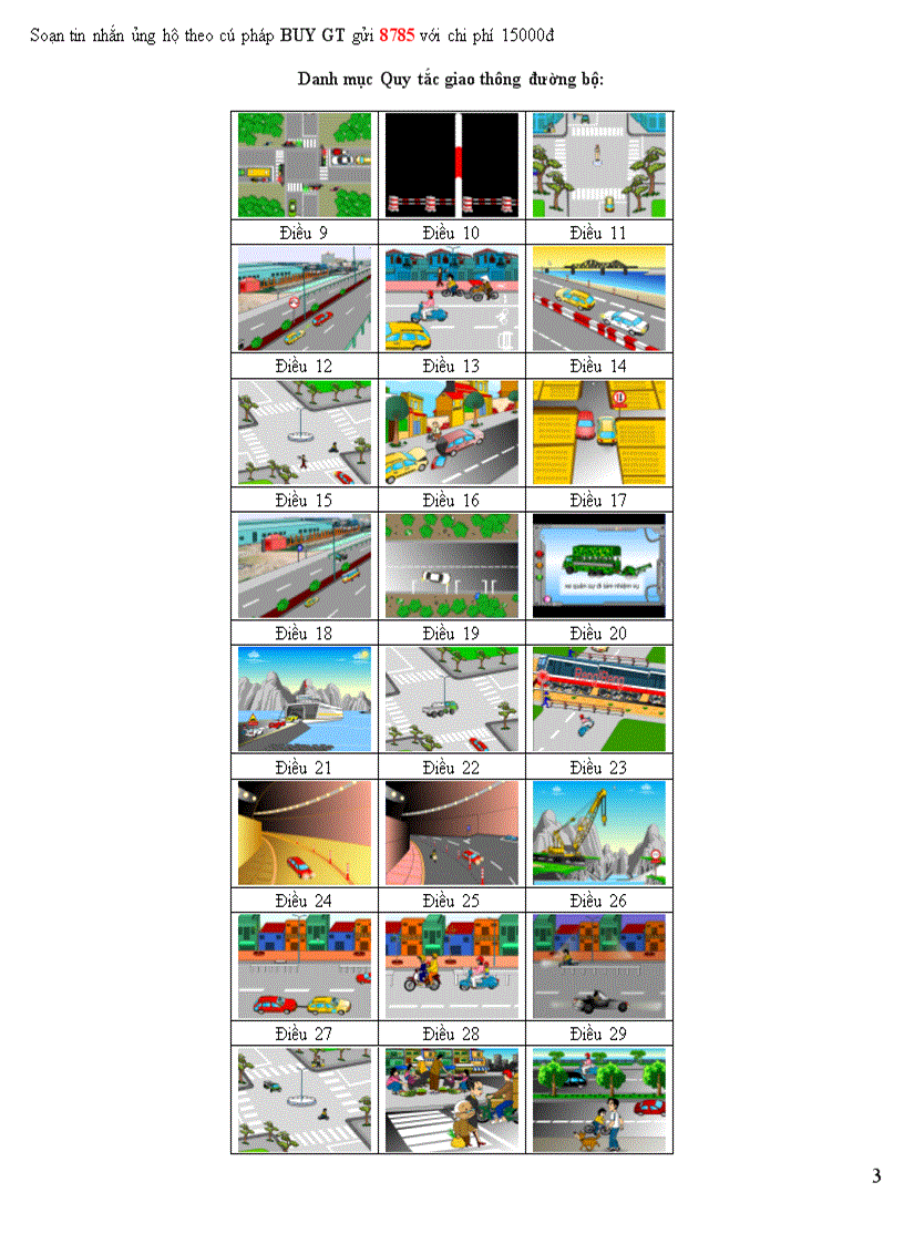 image for page Điều luật giao thông