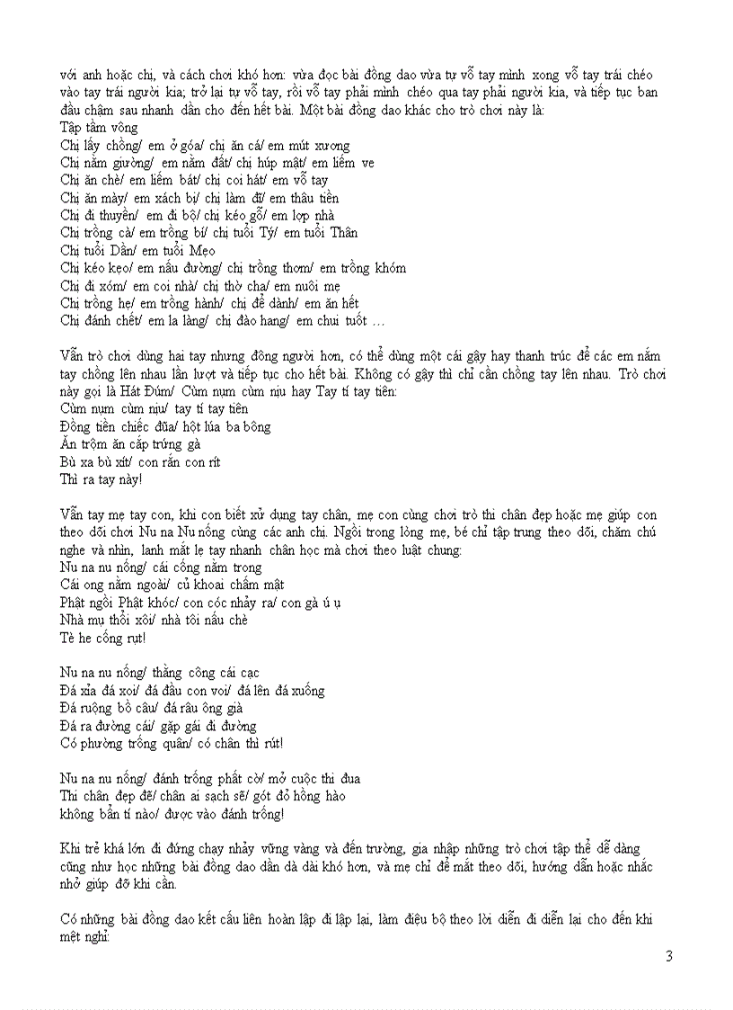 image for page Đồng Dao Cho Trẻ MN