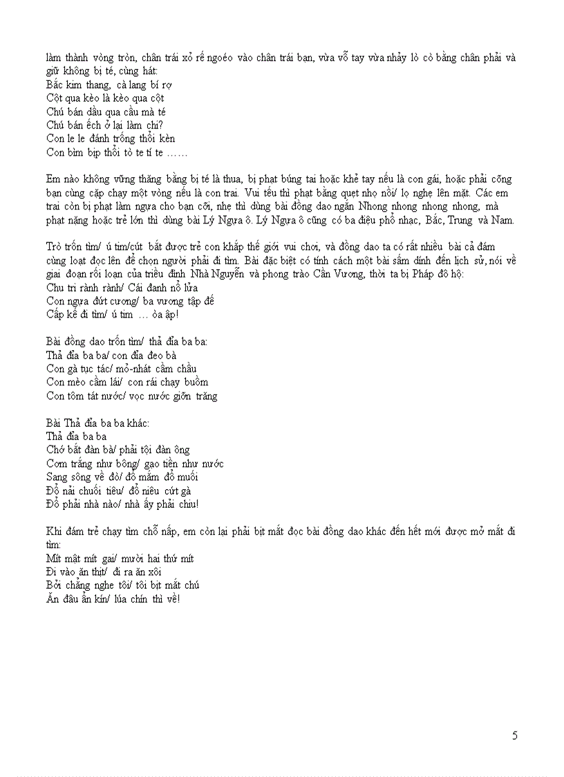 image for page Đồng Dao Cho Trẻ MN