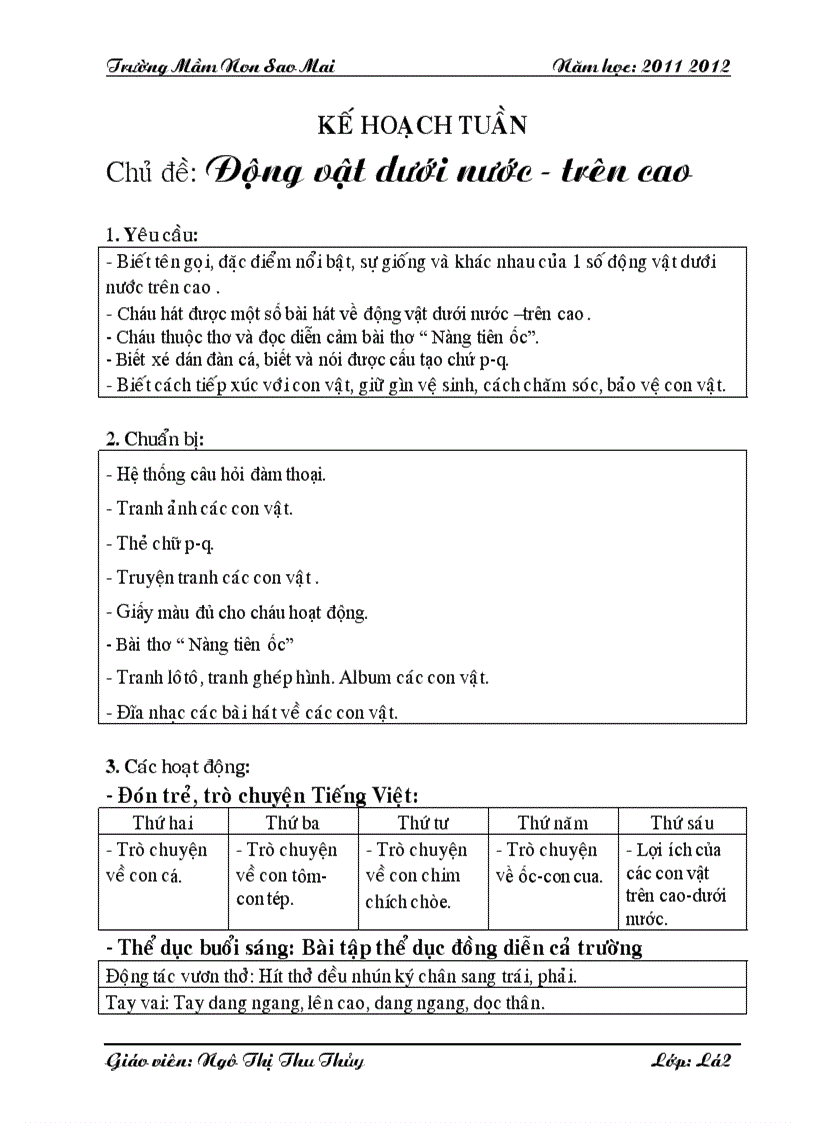 image for page Dong vat duoi nuoc tren cao