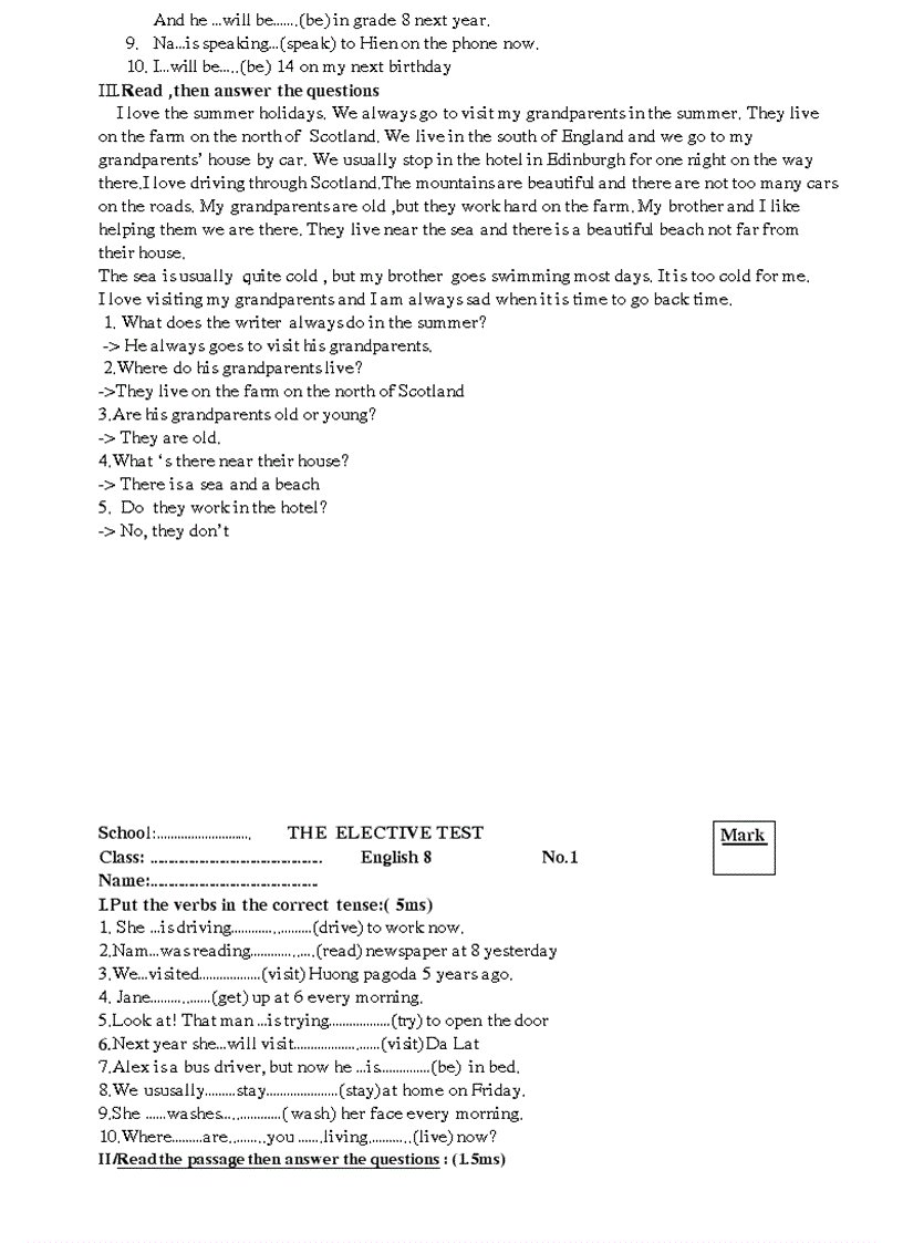 image for page English 8