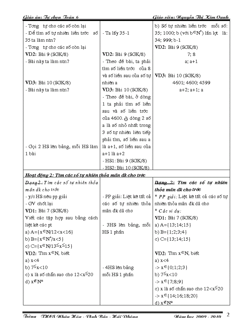 image for page GA dạy thêm toán 6
