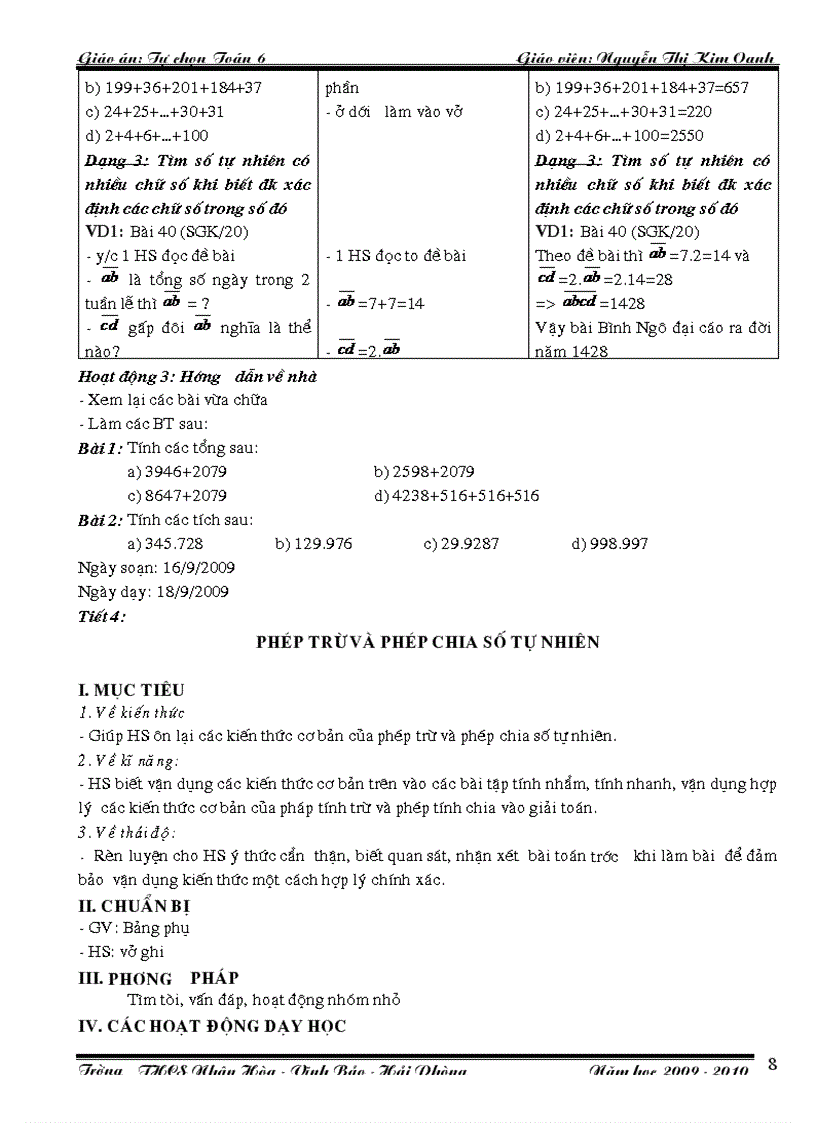 image for page GA dạy thêm toán 6