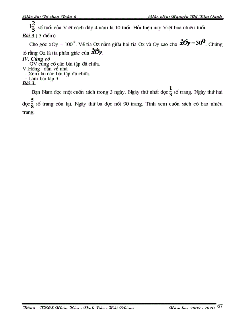 image for page GA dạy thêm toán 6