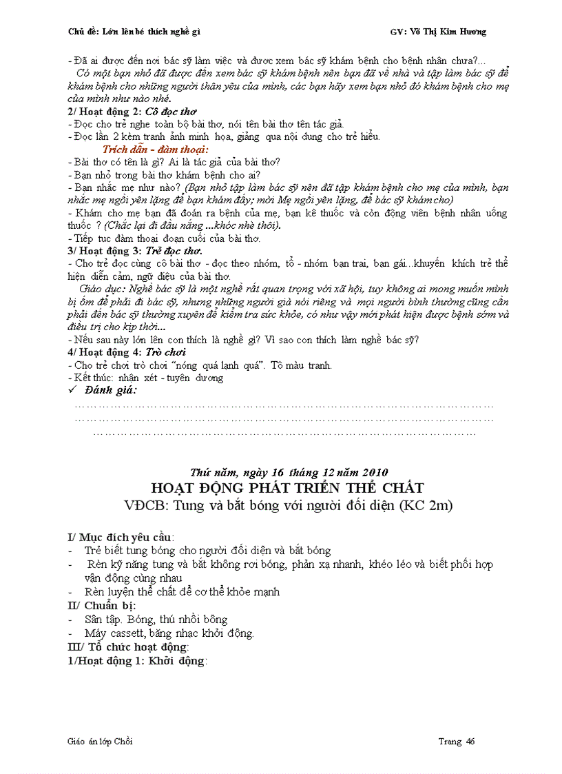 image for page GA ngành nghe chọn tháng