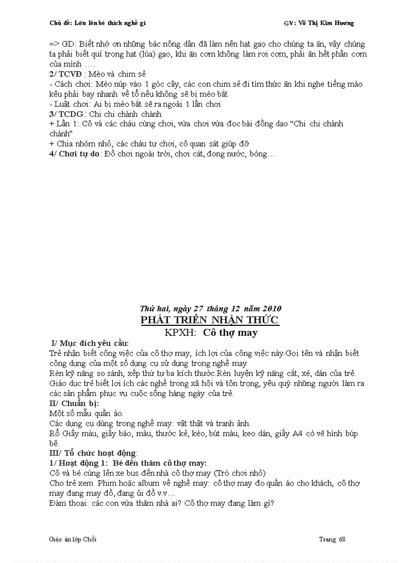 image for page GA ngành nghe chọn tháng