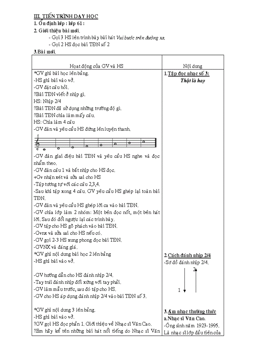 image for page Ga nhạc 6 từ tiết 1 7 soạn theo chuẩn kt kn