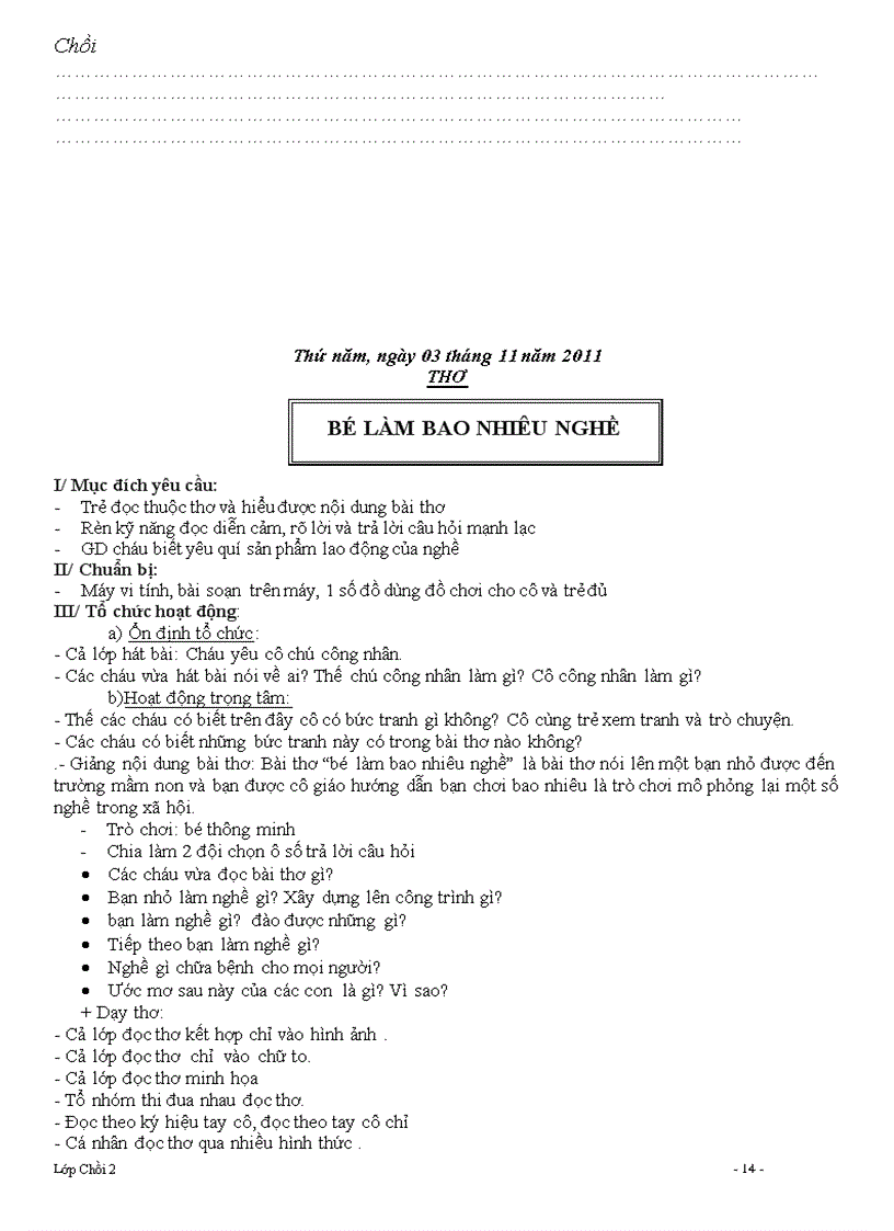 image for page GA tháng 11 trọn chủ đề