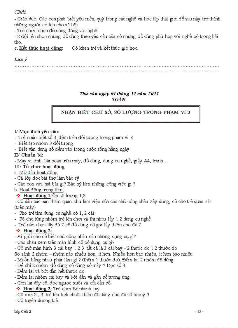 image for page GA tháng 11 trọn chủ đề