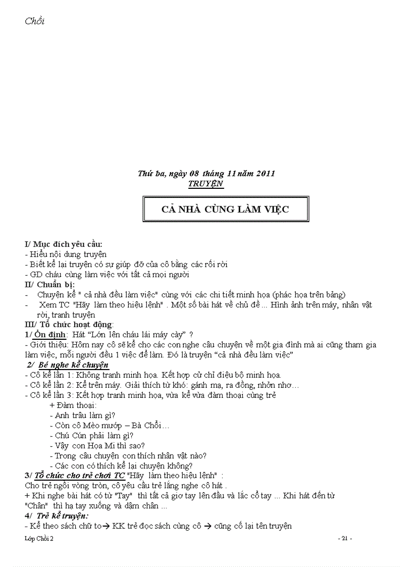 image for page GA tháng 11 trọn chủ đề