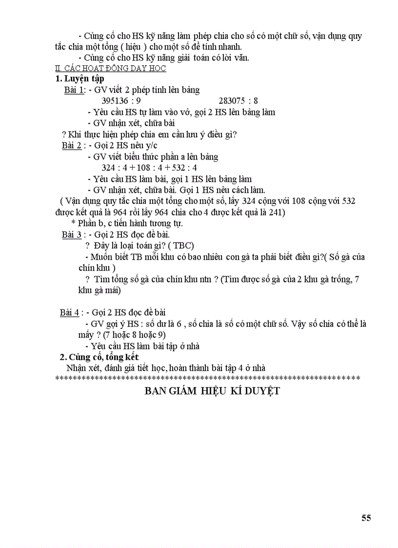 image for page GA Toán Buổi 2 Tuần 14 Lớp 4 2009 2010