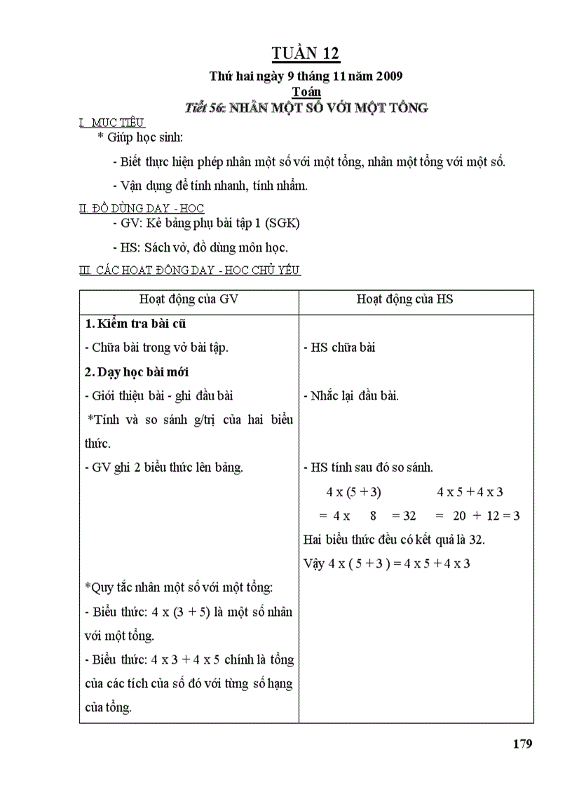 image for page GA Toan Tuan 12 Lop 4 2009 2010