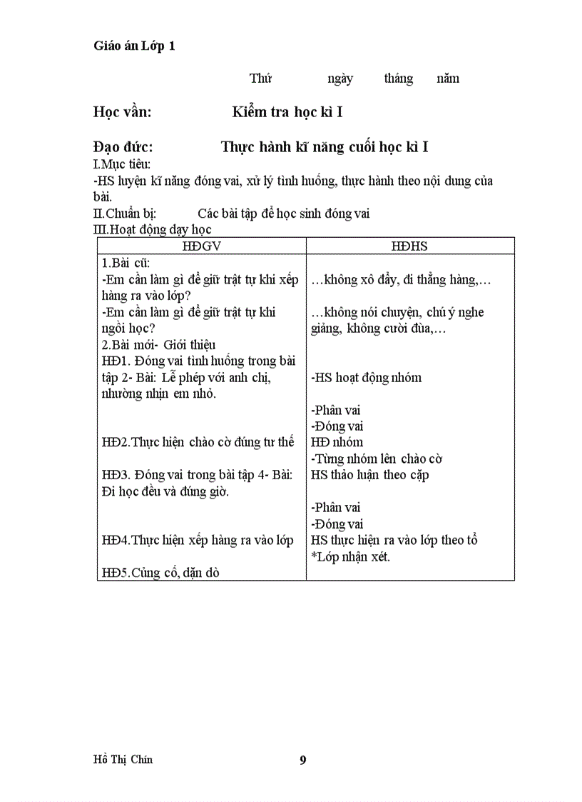 image for page GA Tuần 1 đến tuần 18 Lớp 1