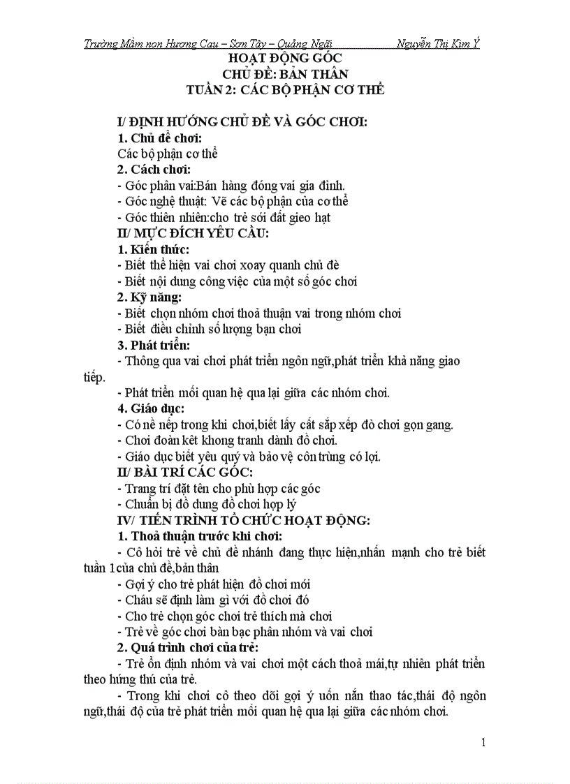 image for page GA Tuần 2 chủ đề bản thân