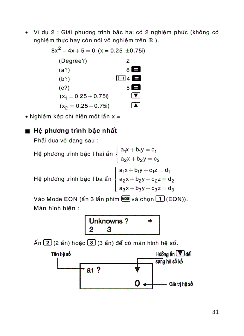 image for page Giải toán trên máy tính bỏ túi hay