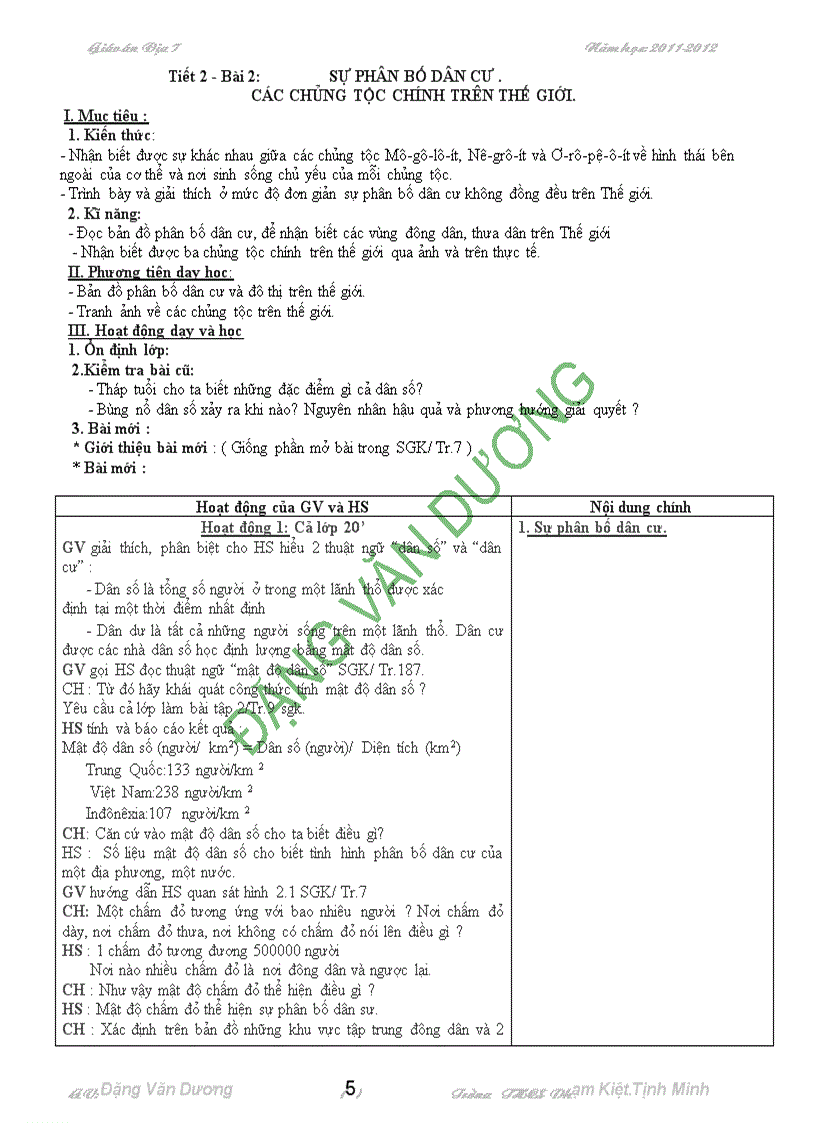 image for page Giao an địa li 7