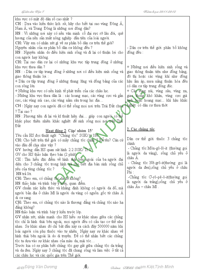 image for page Giao an địa li 7